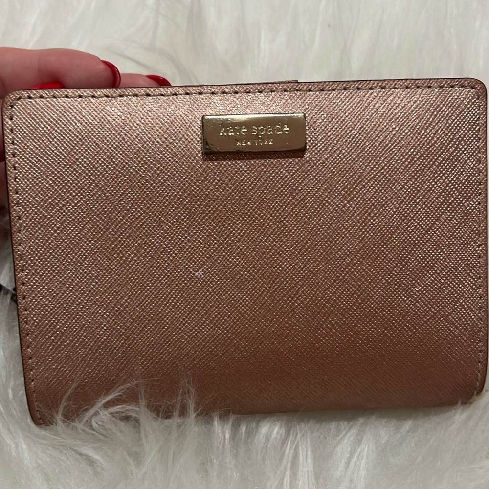Kate Spade Wallet- Rose Gold